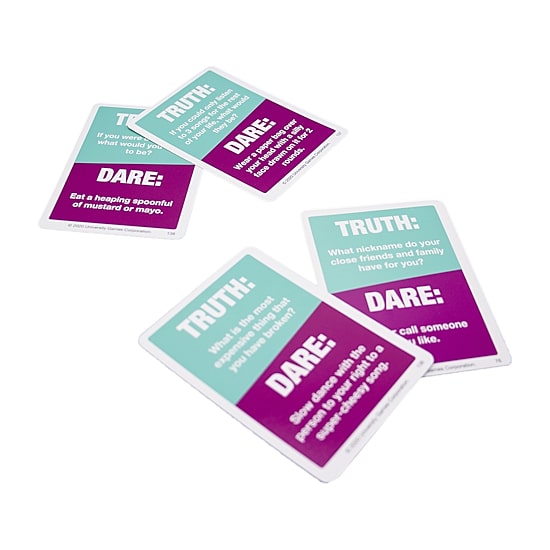 University Games Truth Or Dare Card Game Card Game