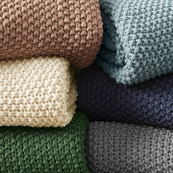 INK+IVY Bree Knit Washable Midweight Throw