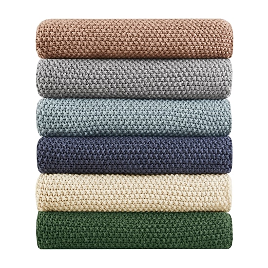 INK+IVY Bree Knit Washable Midweight Throw