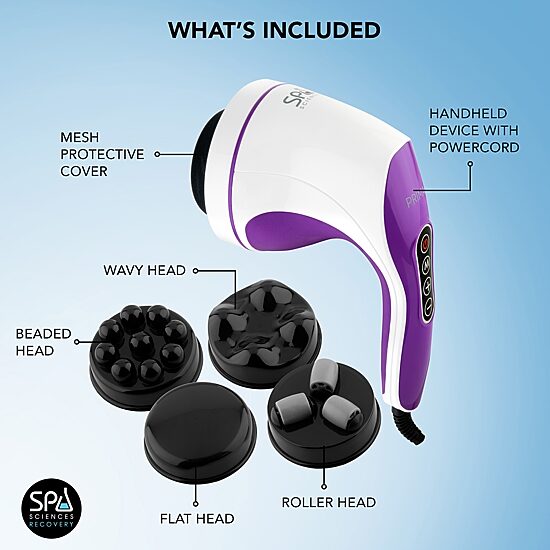 Spa Sciences Recovery PRIMA Handheld multipurpose body contouring & cellulite device