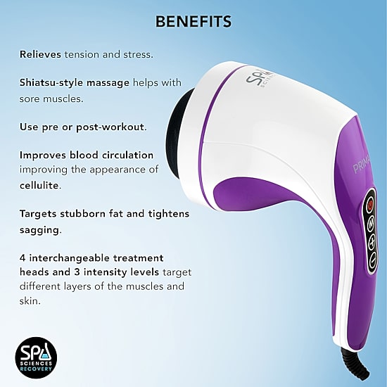 Spa Sciences Recovery PRIMA Handheld multipurpose body contouring & cellulite device