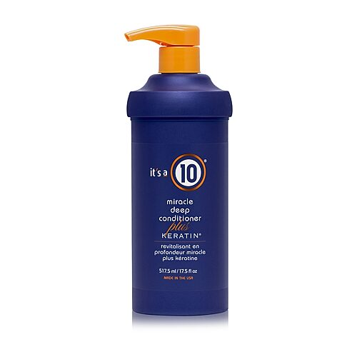 Its A 10 U-HC-7808 Miracle Deep Conditioner Plus Keratin for Unisex, 17.5 oz