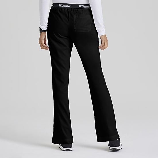 Grey's Anatomy™ by Barco Classic 4275 Aubrey 3-Pocket Low-Rise Flared Leg Womens Plus Tall Moisture Wicking Scrub Pant