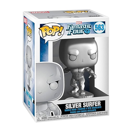 Marvel Fantastic Four Pop - Silver Surfer Action Figure