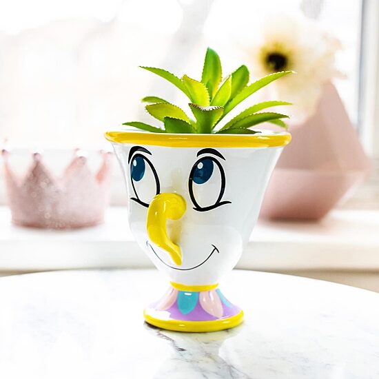 Disney Collection Beauty & The Beast Chip Planter Planter