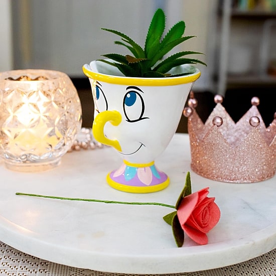 Disney Collection Beauty & The Beast Chip Planter Planter
