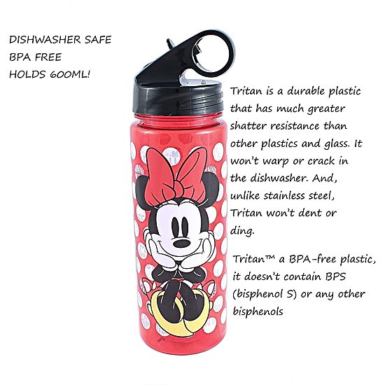 Disney Collection Minnie Mouse 20 Oz. Water Bottle