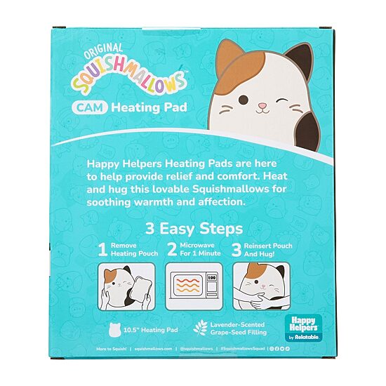 Squishmallow Heating Pad - Cam