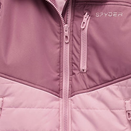 Spyder Little & Big Kid Girls Hooded Heavyweight Utility Jacket