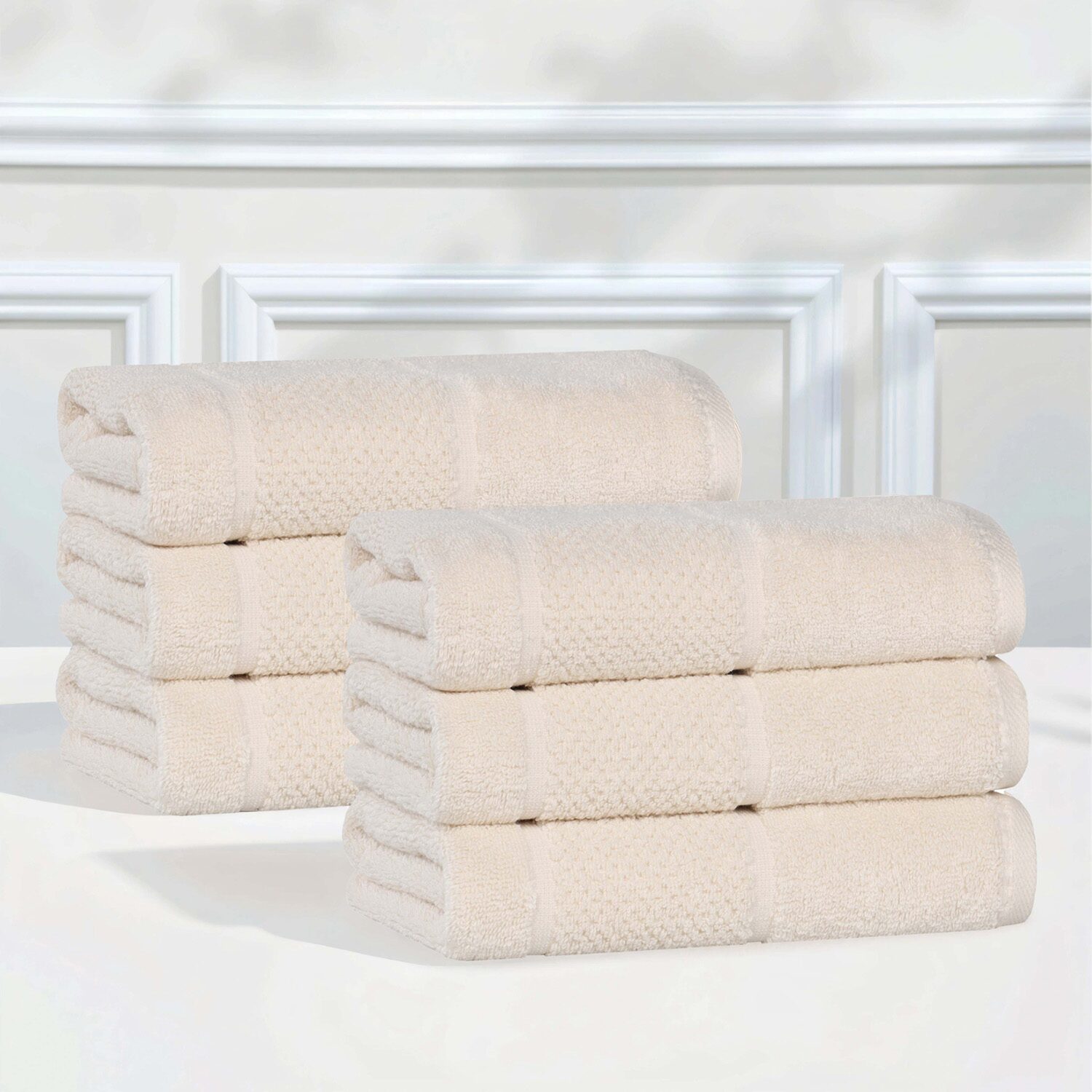 SUPERIOR® Mile Collection 6-pc. Solid Hand Towel