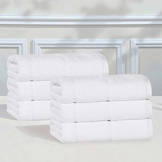 SUPERIOR® Mile Collection 6-pc. Solid Hand Towel