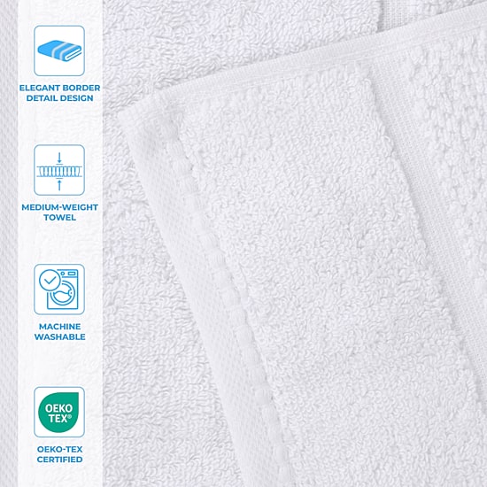 SUPERIOR® Mile Collection 6-pc. Solid Hand Towel