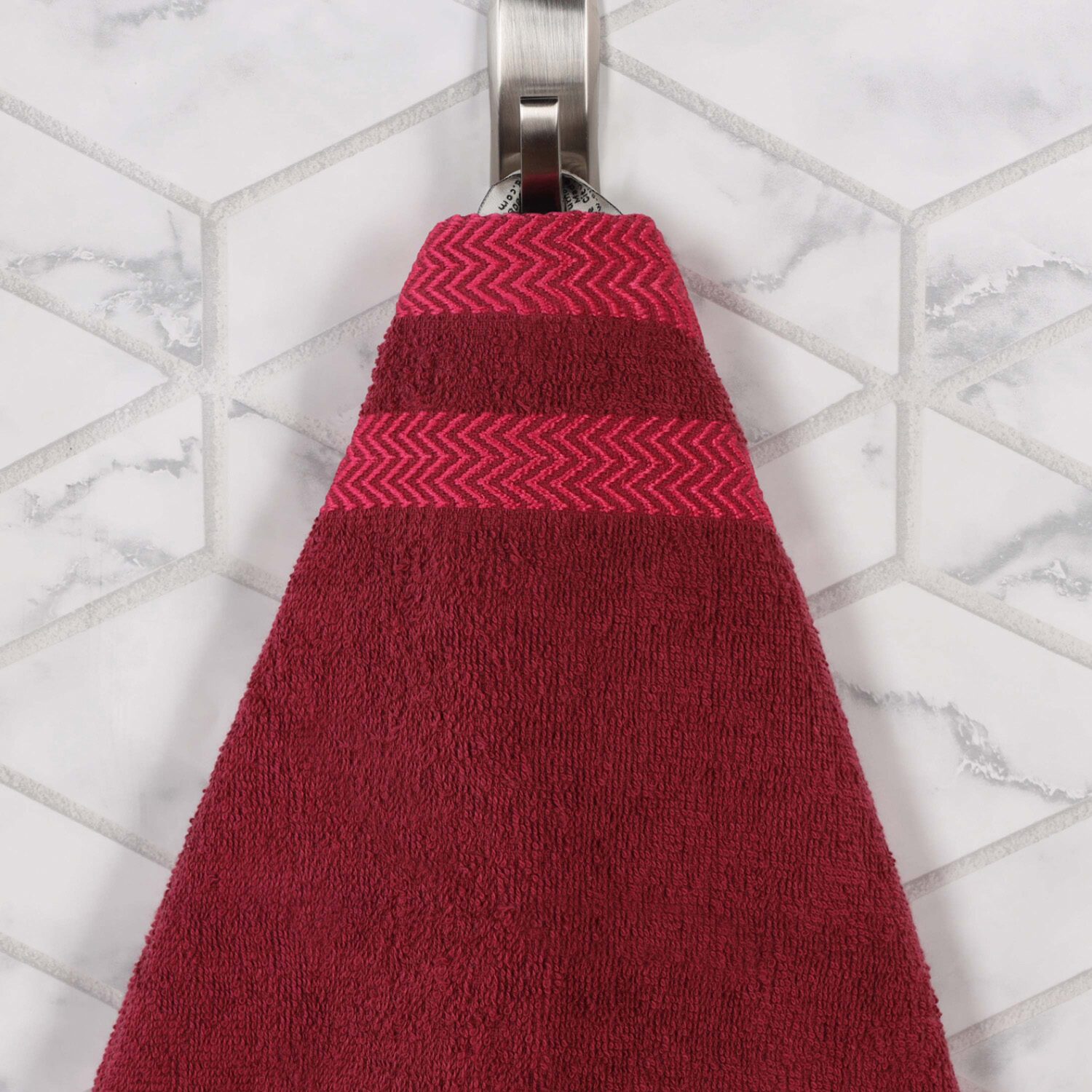 SUPERIOR® Hays Collection | 100% Cotton 6-pc. Quick Dry Solid Bath Towel Set