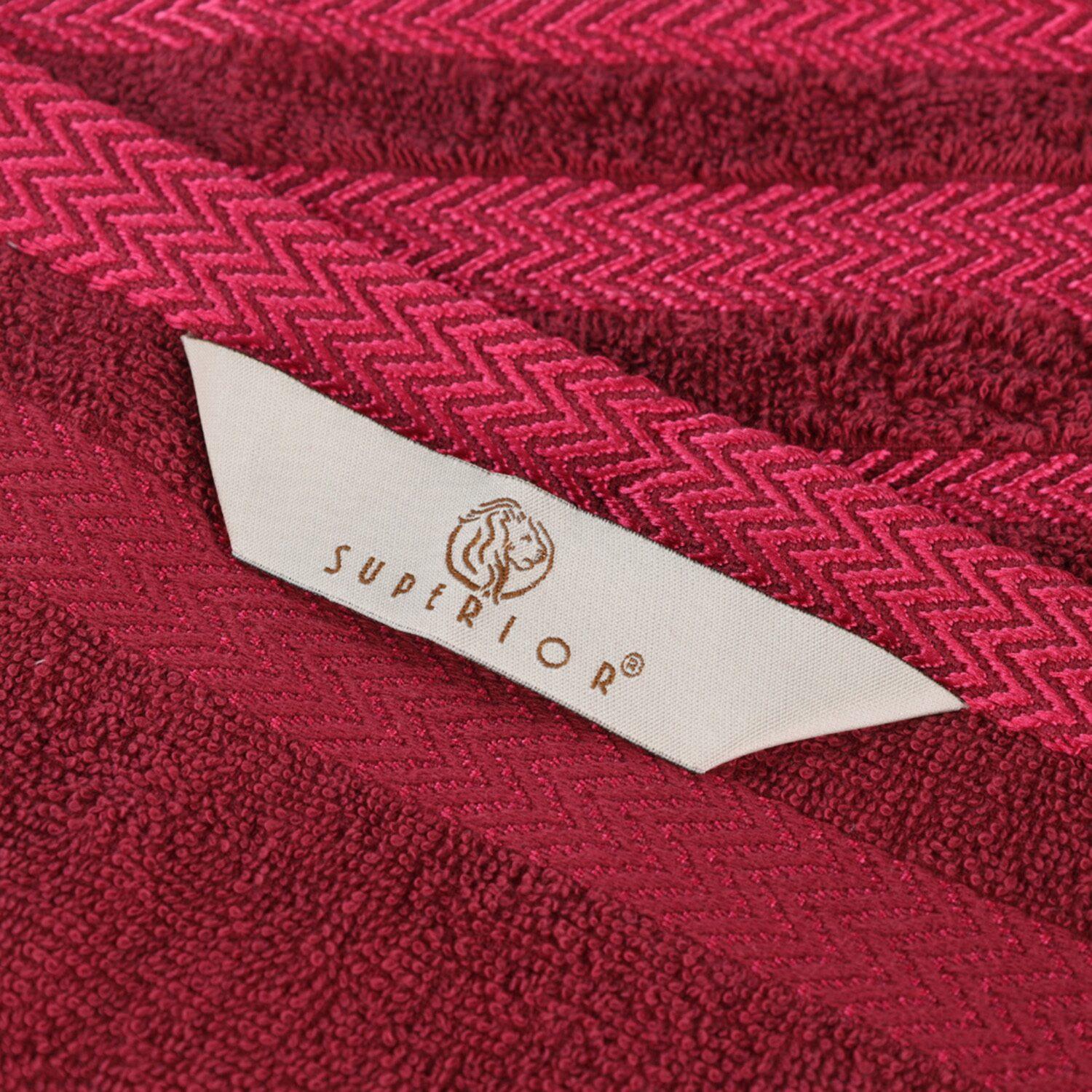 SUPERIOR® Hays Collection | 100% Cotton 6-pc. Quick Dry Solid Bath Towel Set
