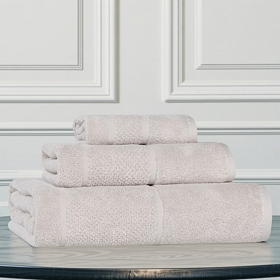 SUPERIOR® Mile Collection 3-pc. Quick Dry Solid Bath Towel Set