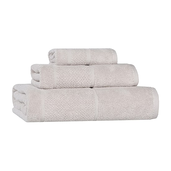 SUPERIOR® Mile Collection 3-pc. Quick Dry Solid Bath Towel Set