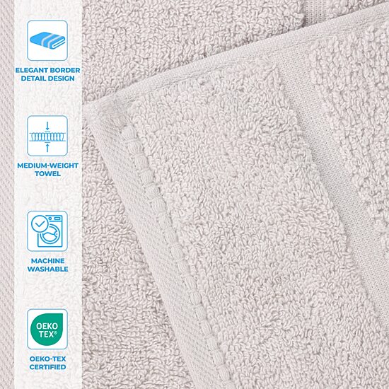 SUPERIOR® Mile Collection 3-pc. Quick Dry Solid Bath Towel Set