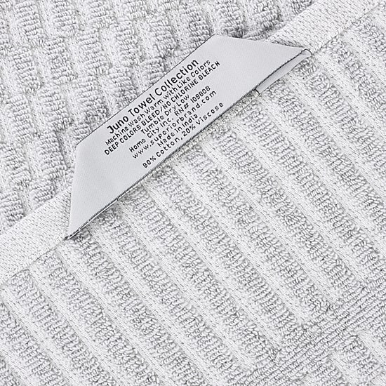 SUPERIOR® Juno Collection 3-pc. Quick Dry Geometric Bath Towel Set