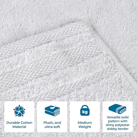 SUPERIOR® Hays Collection | 100% Cotton 2-pc. Bath Sheet