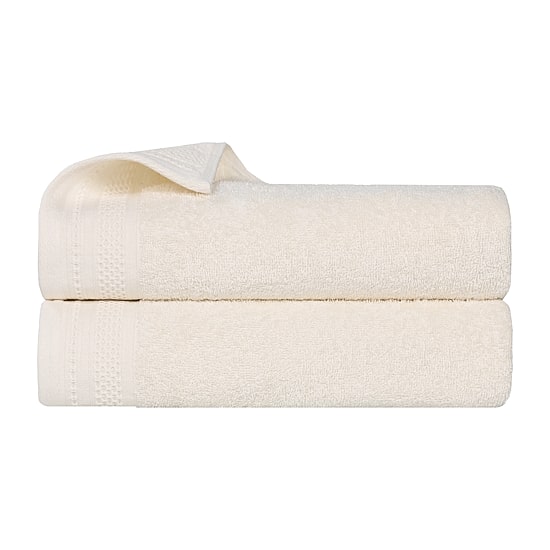 SUPERIOR® Honeycomb Collection | 100% Combed Cotton 2-pc. Bath Sheet