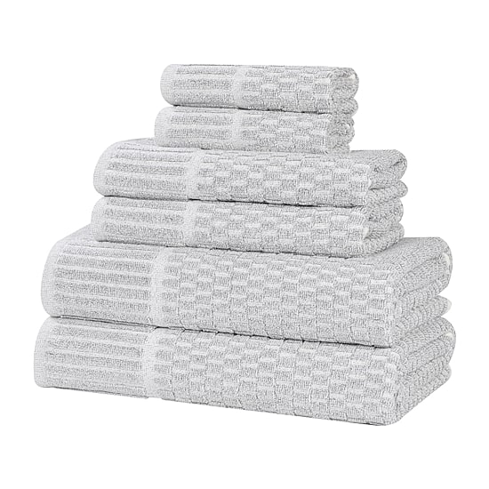 SUPERIOR® Juno Collection 6-pc. Quick Dry Solid Bath Towel Set