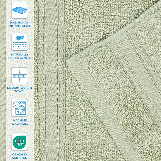 SUPERIOR® Belmont Collection | 100% Cotton 2-pc. Bath Sheet