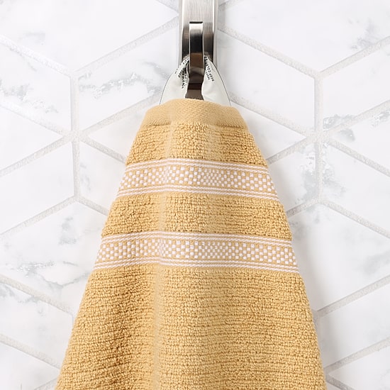 SUPERIOR® Brea Collection | 100% Cotton 6-pc. Solid Hand Towel