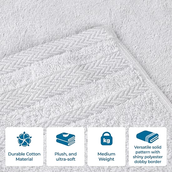 SUPERIOR® Hays Collection | 100% Cotton 12-pc. Quick Dry Washcloth