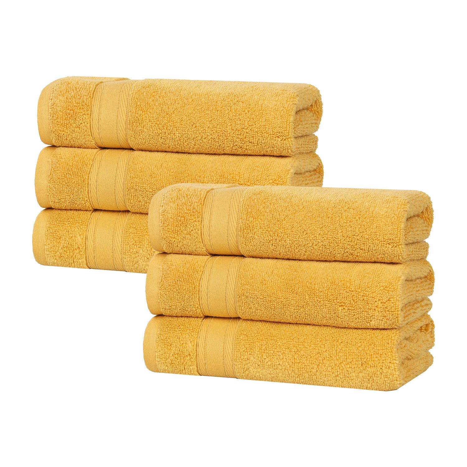 SUPERIOR® Belmont Collection | 100% Cotton 6-pc. Solid Hand Towel