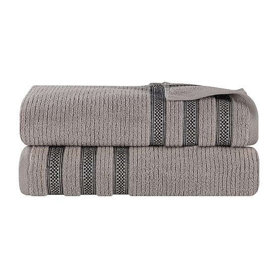 SUPERIOR® Brea Collection | 100% Cotton 2-pc. Bath Sheet