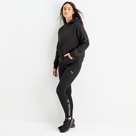 PUMA Womens Long Sleeve Fleece Active Hoodie