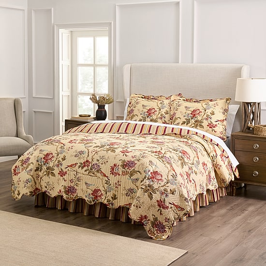 Waverly Charleston Chirp Quilt Set