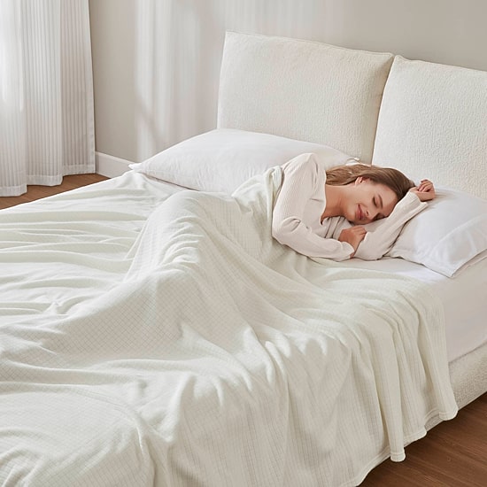 True North By Sleep Philosophy Microfleece Geometric Blanket