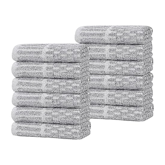 SUPERIOR® Juno Collection 12-pc. Quick Dry Washcloth