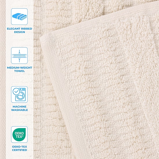 SUPERIOR® Mika Collection 12-pc. Quick Dry Washcloth
