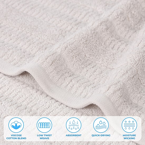 SUPERIOR® Mika Collection 2-pc. Quick Dry Bath Towel