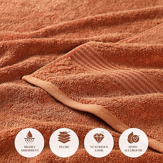 SUPERIOR® Heritage Collection | Luxury Egyptian Cotton 12-pc. Quick Dry Solid Bath Towel Set