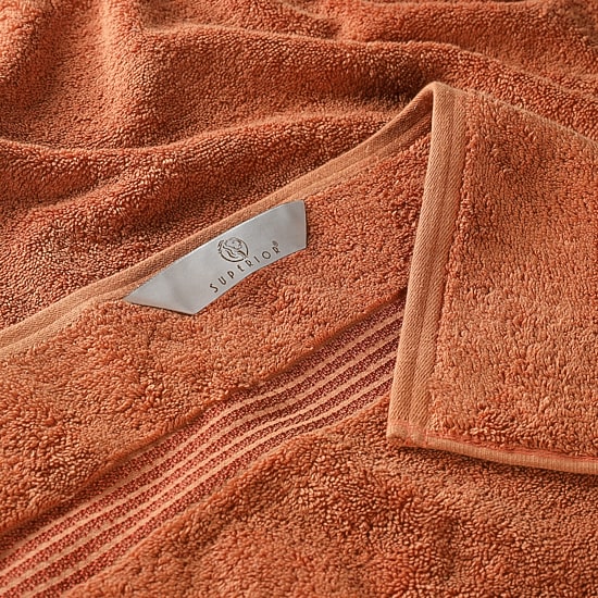 SUPERIOR® Heritage Collection | Luxury Egyptian Cotton 12-pc. Quick Dry Solid Bath Towel Set