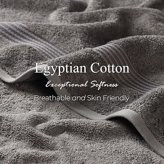 SUPERIOR® Heritage Collection | Luxury Egyptian Cotton 10-pc. Quick Dry Washcloth