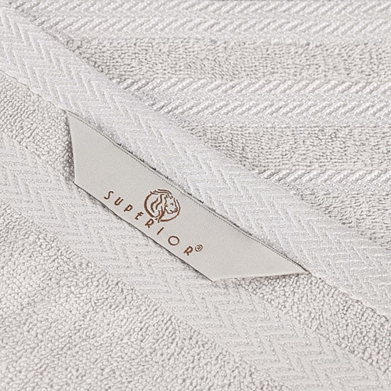 SUPERIOR® Hays Collection | 100% Cotton 3-pc. Quick Dry Solid Bath Towel Set