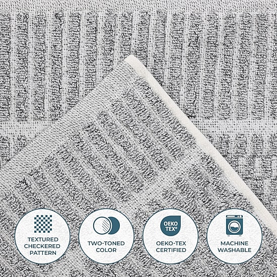 SUPERIOR® Juno Collection 12-pc. Quick Dry Solid Bath Towel Set