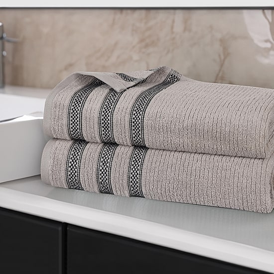 SUPERIOR® Brea Collection | 100% Cotton 2-pc. Bath Sheet