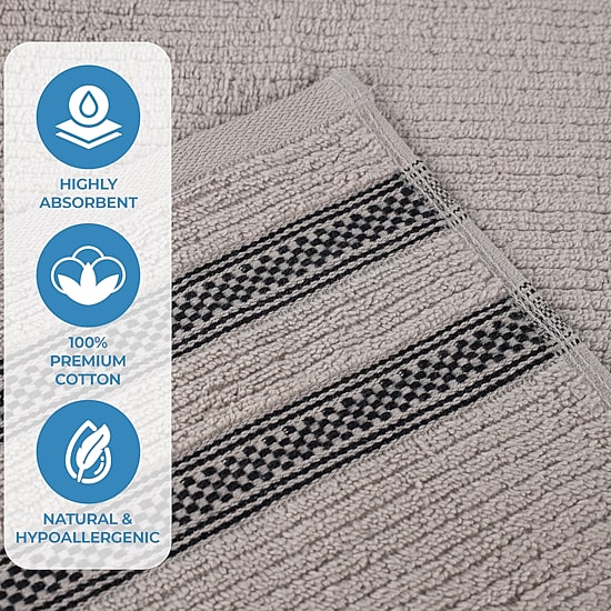 SUPERIOR® Brea Collection | 100% Cotton 2-pc. Bath Sheet