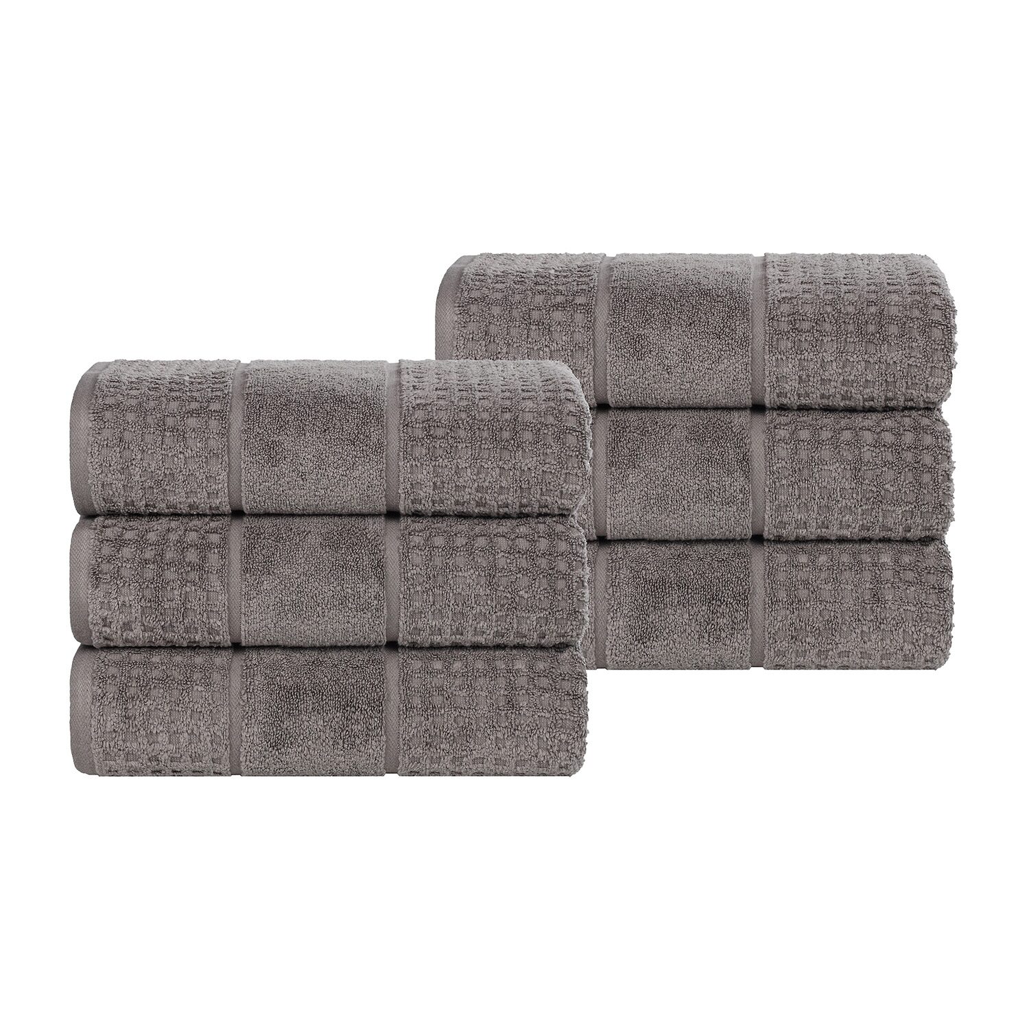 SUPERIOR® Napa Collection | 100% Cotton 6-pc. Solid Hand Towel