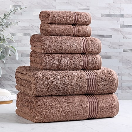 Liz Claiborne Signature Plush Solid 6-pc. Towel Set - JCPenney
