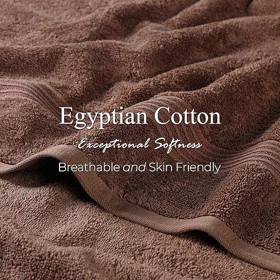 SUPERIOR® Heritage Collection | Luxury Egyptian Cotton 6-pc. Quick Dry Solid Bath Towel Set