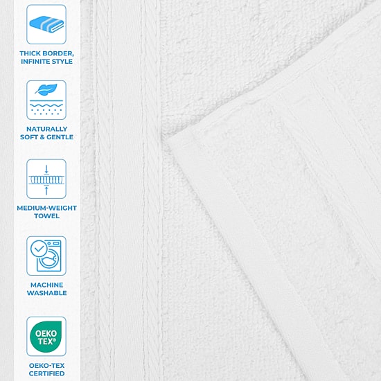 SUPERIOR® Belmont Collection | 100% Cotton 9-pc. Quick Dry Solid Bath Towel Set