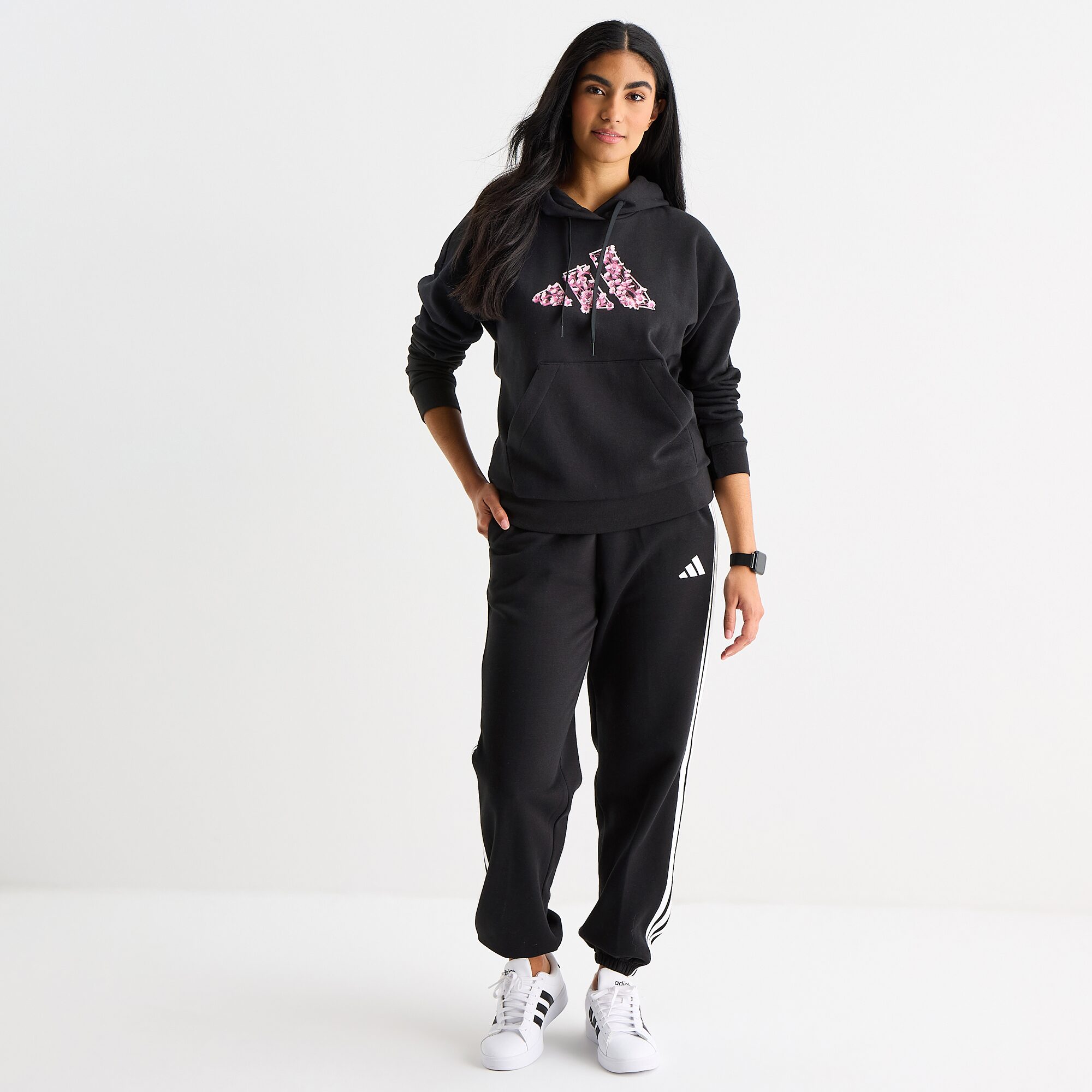 adidas Womens Long Sleeve Active Hoodie
