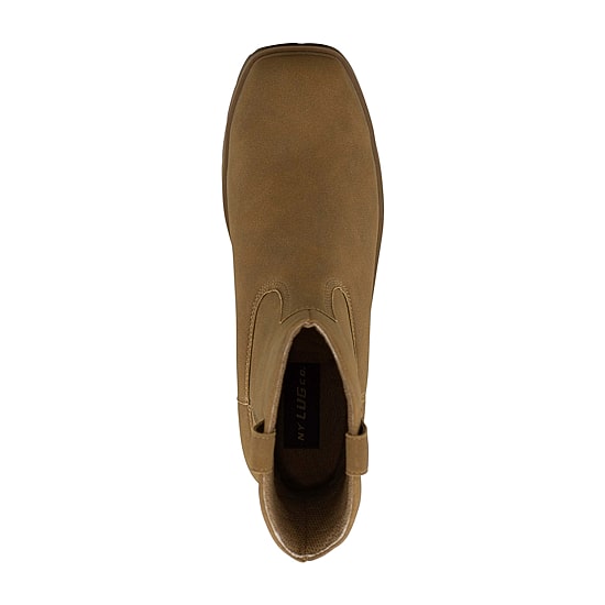 Lugz Duster Steel Toe Mens Block Heel Cowboy Boots