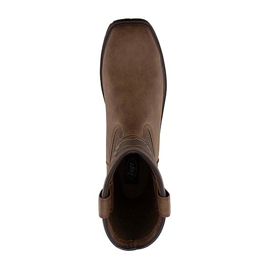Lugz Cowboss Steel Toe Mens Block Heel Boots